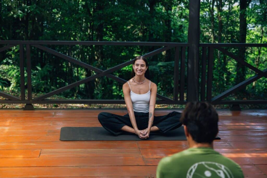 Wellness travel experience at Sensoria's rainforest reserve