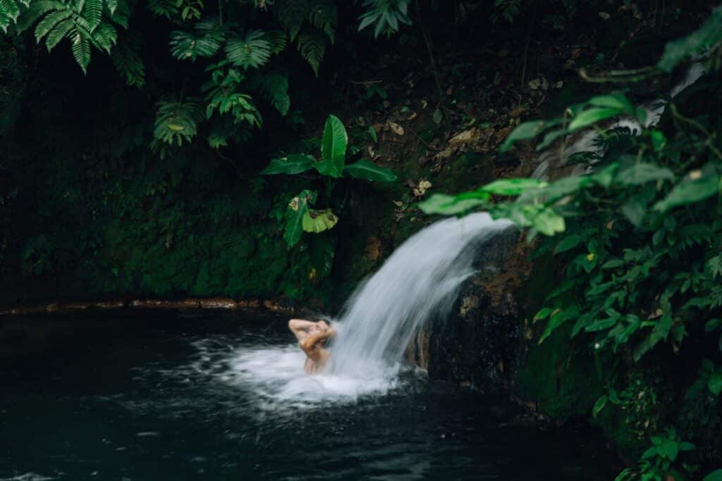 Private thermal pool experience at Sensoria