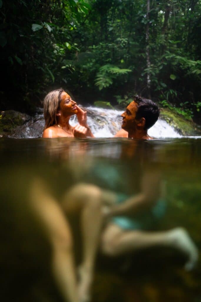 Thermal mud ritual treatment at Sensoria